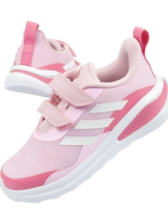 FortaRun Jr Incaltaminte Sport Copii Alergare Cu Închidere Hoop & Loop Roz Clar / Alb Nor / Ton Roz