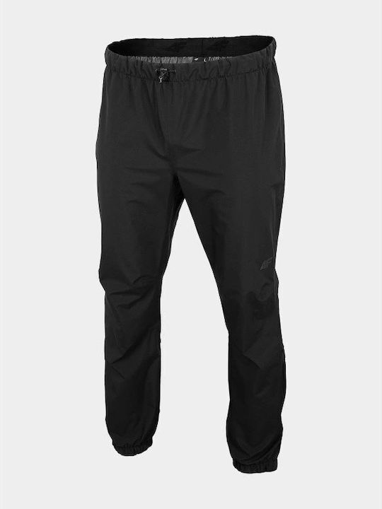 4F Bărbați Lung Pantaloni de drumeție Negru