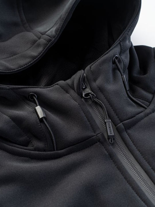 Χειμωνιάτικο Μπουφάν Softshell Αδιάβροχο και Αντιανεμικό Γκρι