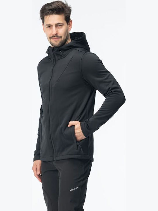 Χειμωνιάτικο Μπουφάν Softshell Αδιάβροχο και Αντιανεμικό Γκρι