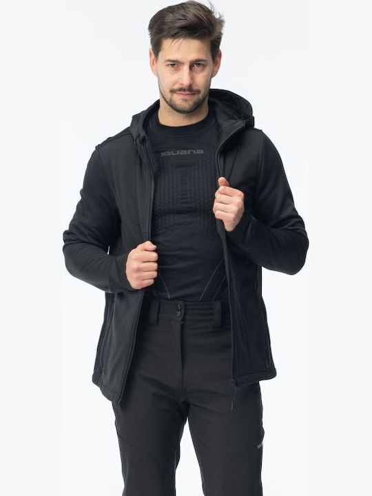 Χειμωνιάτικο Μπουφάν Softshell Αδιάβροχο και Αντιανεμικό Γκρι