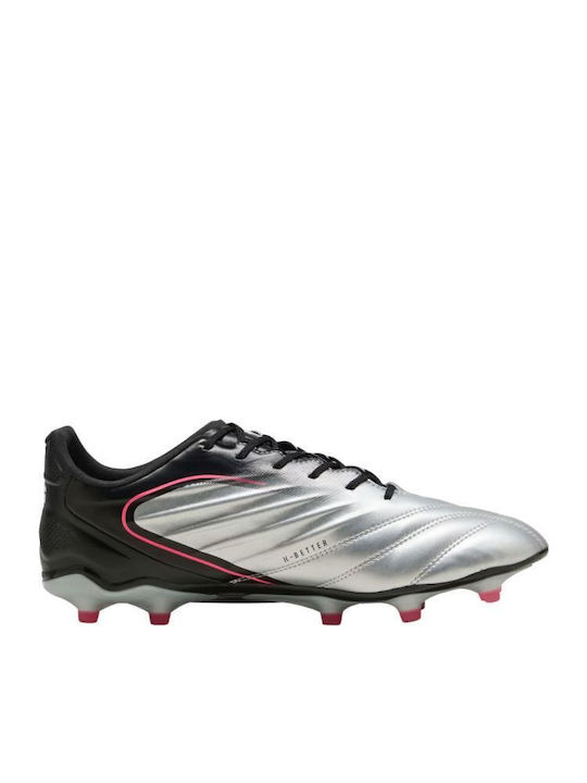 PUMA King Pro Футболни Обувки с Бутони Сребристи