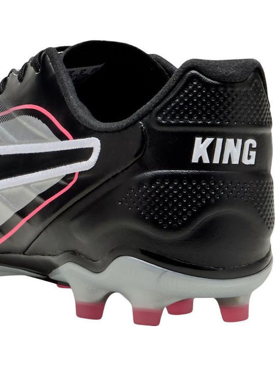 PUMA King Pro Футболни Обувки с Бутони Сребристи