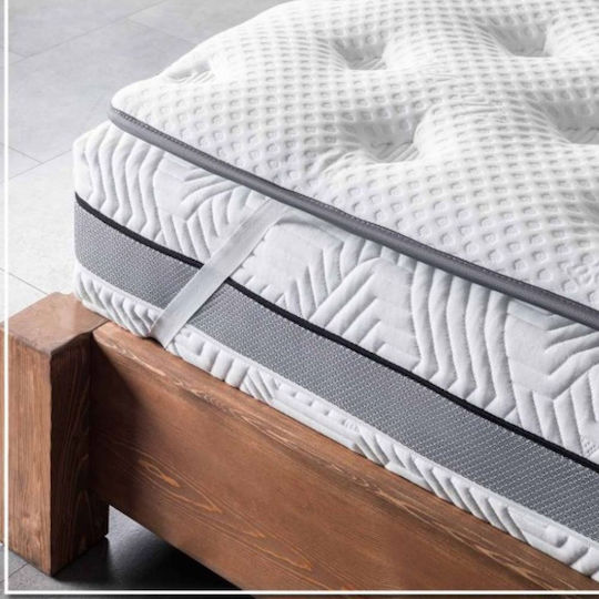 Como felt & wadding producers Mattress Topper Hard Single Foam Infused with Aloe 90x200x7cm