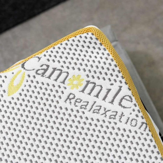Como felt & wadding producers Mattress Topper Single Foam with Removable Cover 90x190x4cm