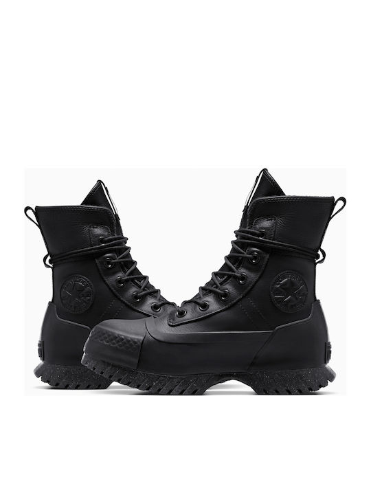 Chuck Taylor All Star Lugged 2.0 Ghete Bărbați Din Piele Negre