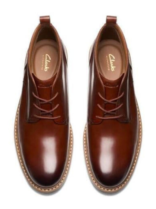 Leather Tabac Brown Men's Boots Anatomical