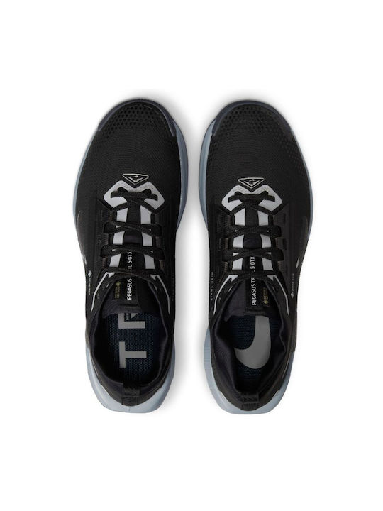 Pegasus Trail 5 Gore-tex Sport Shoes Trail Running Black Waterproof with Gore-Tex Membrane