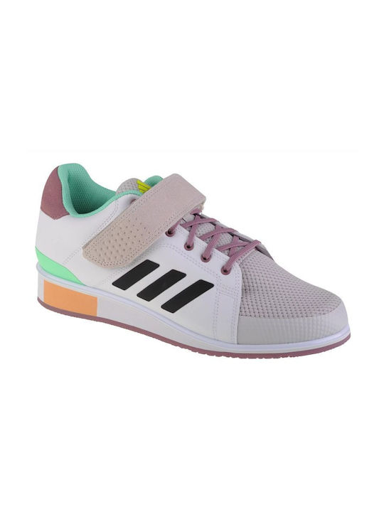 Power Perfect III Sport Shoes Crossfit Cloud White / Core Black / Solar Yellow