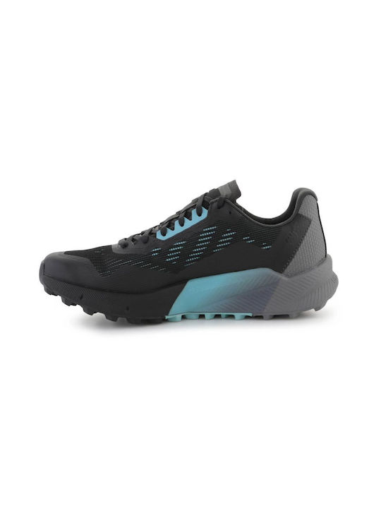 Terrex Agravic Flow 2.0 GTX Sport Shoes Trail Running Waterproof with Gore-Tex Membrane Core Black / Grey Six / Mint Ton