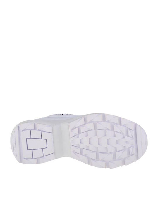 Raven Nc Adidași Chunky Pentru Femei Albi