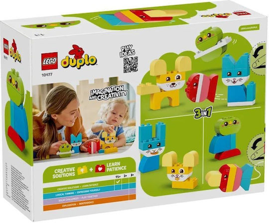 LEGO Duplo 3 in 1 Creative Cute Pets for 1.5+ Years 24 Pieces