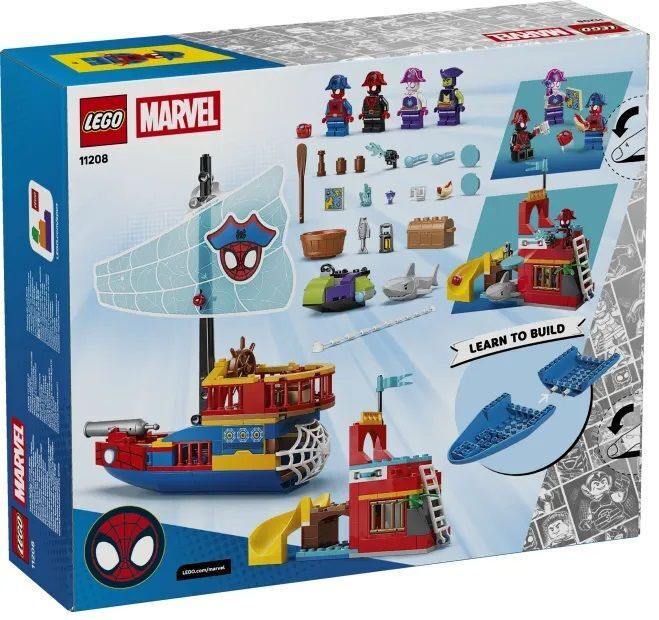 LEGO Spider-Man Team Spidey Pirate Ship για 4+ Ετών 201τμχ