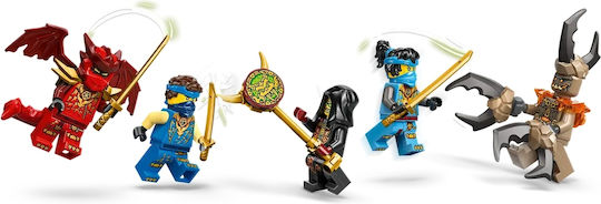 LEGO Ninjago Jay's Transforming Car for Ages 8+ 387 Pieces