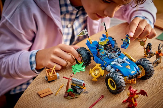 LEGO Ninjago Jay's Transforming Car for Ages 8+ 387 Pieces