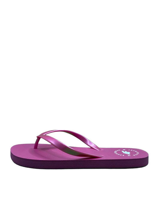 Șlapi În Culoare Violet