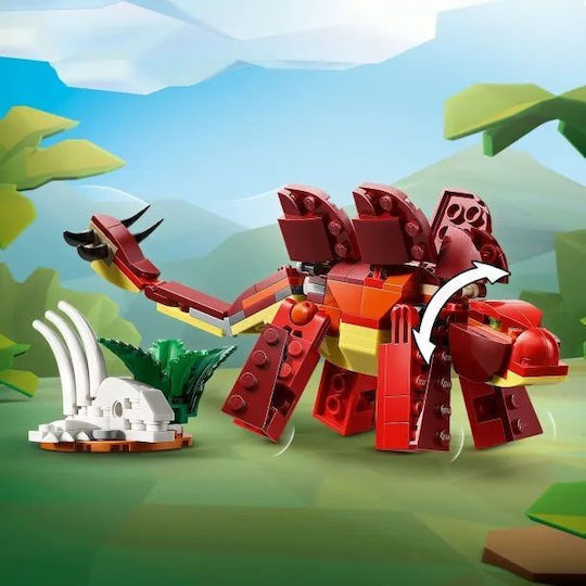 LEGO Creator 3-in-1 Свиреп Динозавър за 8+ Години 283 Бройки