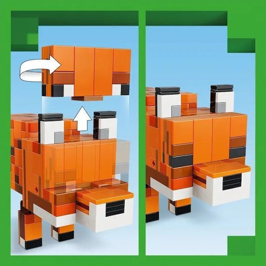 LEGO Minecraft Der Fuchs Für 10+ Jahre 497 Stück