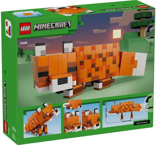 LEGO Minecraft Der Fuchs Für 10+ Jahre 497 Stück