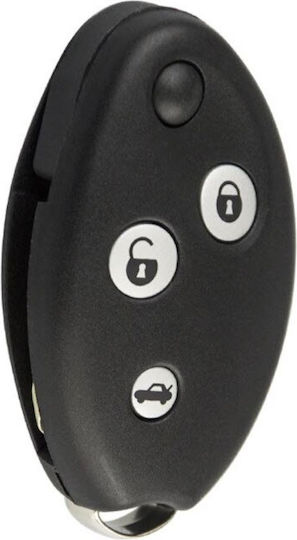 Husă Cheie Auto Compatibilă Citroen C2 C3 C4 C5 C6 C8 Xsara Berlingo Sega Picasso 3 Butoane Lamă Sx9 Neșlefuită