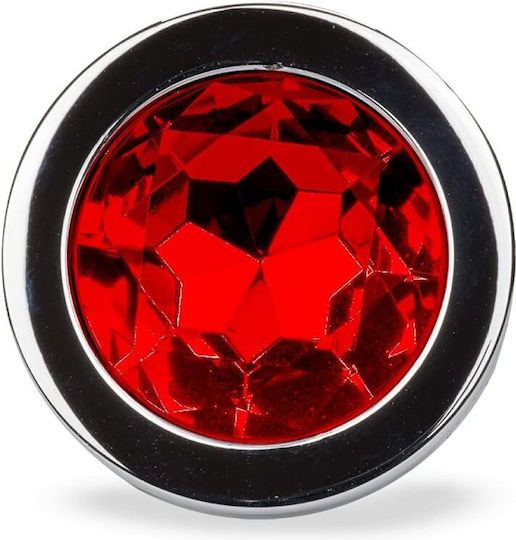 Smd Deeper Rocket Metal Plug Anal S 10cm Argintiu Roșu