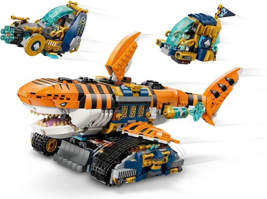 LEGO DREAMZzz Tiger Shark Tank за 9+ Години 1548 Бройки