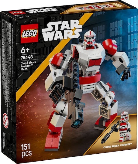 LEGO Star Wars Clone Shock Trooper™ Мех За 6+ Години 151 Бройки
