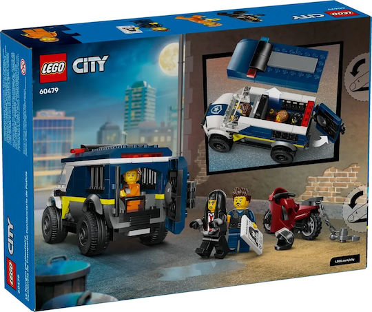 LEGO City Police Prisoner Transport Van for Ages 6+ 198 Pieces
