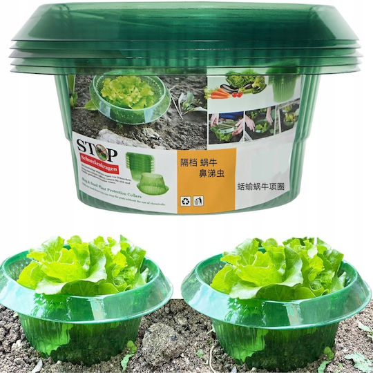 Vegetable Cover Slugs Lettuce Pests Seedlings Effective Eco 10 Pcs