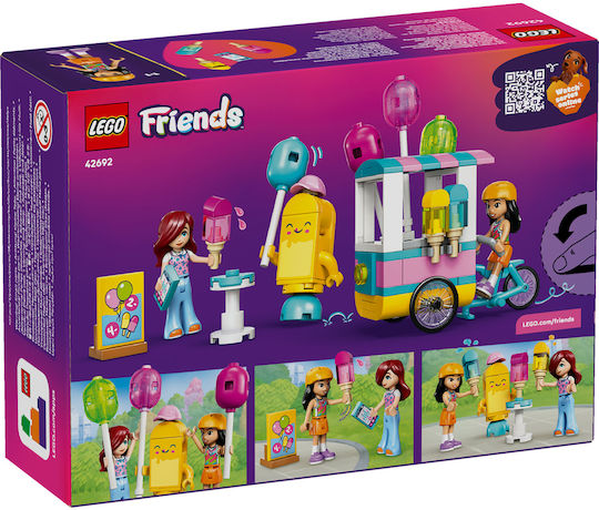 LEGO Friends Eiscreme & Ballonstand für 6+ Jahre 107 Stück