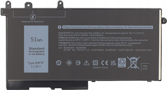 Altilion Energy Μπαταρία 93FTF Συμβατή με Dell