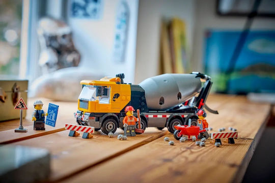LEGO City Циментовоз За 7+ Години 371 Бройки