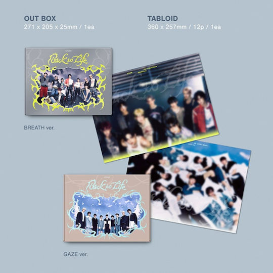 Back to Life (BREATH ver. / GAZE ver.) - K-pop Album - Dear Seoul Store