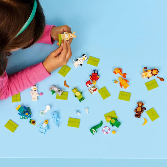 LEGO Lego Minifiguren Tier-Serie 28 für 5+ Jahre 7 Stück