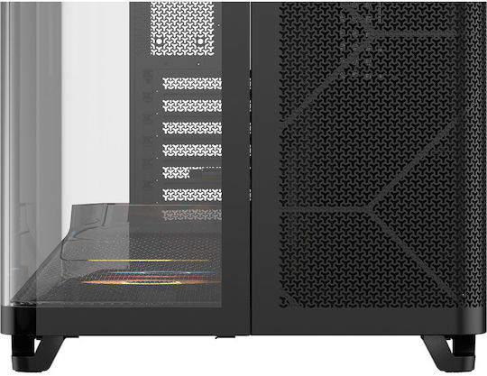 Corsair AIR 5400 RS-R ARGB Gaming Midi Tower Κουτί Υπολογιστή με Πλαϊνό Παράθυρο Μαύρο