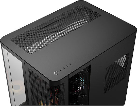 Corsair AIR 5400 RS-R ARGB Gaming Midi Tower Κουτί Υπολογιστή με Πλαϊνό Παράθυρο Μαύρο