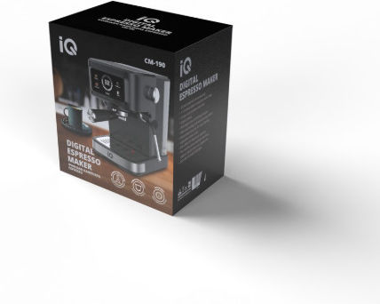 IQ Automatische Espressomaschine 1100W Druck 20bar CM-190