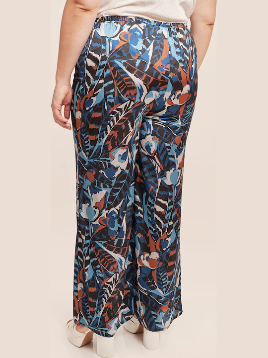 Femei Din material textil Pantaloni cu elastic Botanical Print