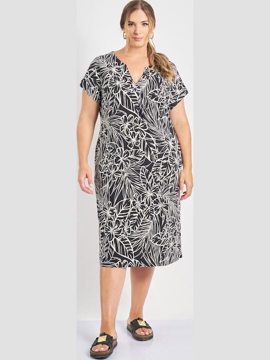 Rochie De Vară Midi Neagră