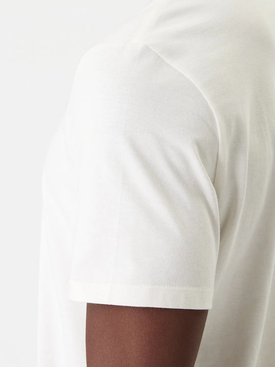 T-shirt White Greige