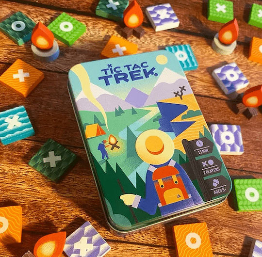 Настолна игра Tic Tac Trek за 2 играчи 8+ години ACG091 (EN) Alley Cat Games