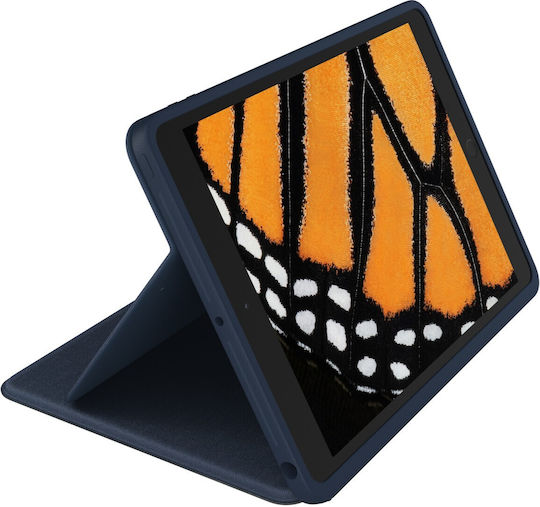 Logitech Combo Flip Cover Ανθεκτική με Πληκτρολόγιο Μπλε (iPad 2019/2020/2021 10.2'')