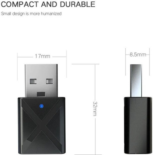 FM Transmitter Autovehicul cu Bluetooth / AUX / USB