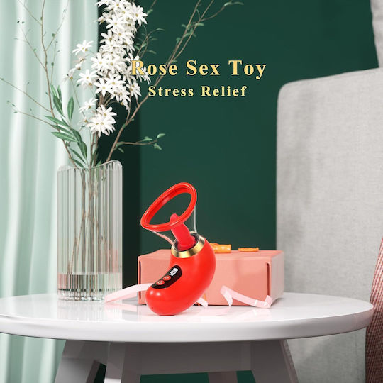 Dragon Vibrator Massage with Remote Control Red
