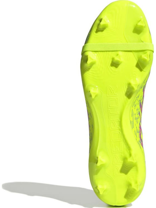 adidas Predator League FG/MG Fußballschuhe mit Stollen Gelbe