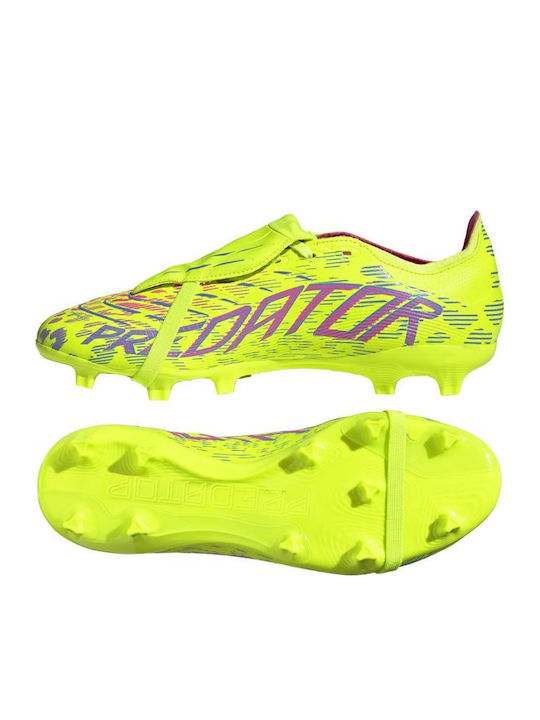 adidas Predator League Ποδοσφαιρικά Παπούτσια με Τάπες FG/MG Κίτρινα