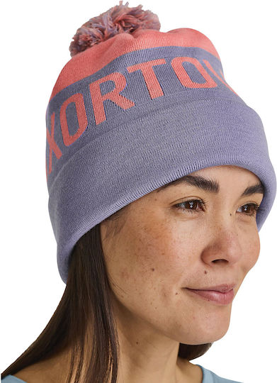Beanie Unisex Beanie Knitted in Purple color