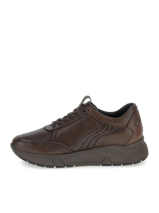 Leder Herren Freizeitschuhe Braun