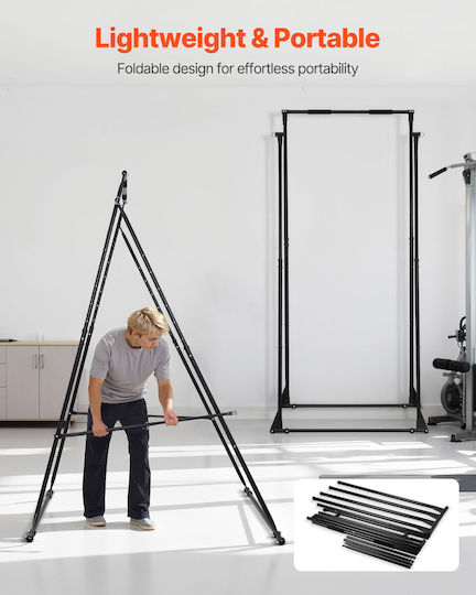 Vevor Multifunctional Yoga Hammock Base Triangular Frame Adjustable Levels Maximum Load 200 Kg Kjw46inch102jg8fp001v0