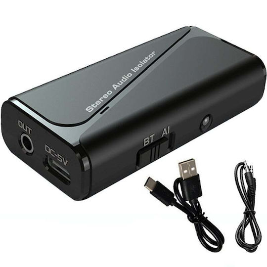 Adaptor Audio Bluetooth 2 În 1 M29 Versiunea 5.4 Izolator de Zgomot Anti-interferență Sunet Clar Compatibil Jack de 3,5 mm Sistem Audio Auto Stereo de Acasă Portabil Cablu Type-c Inclus